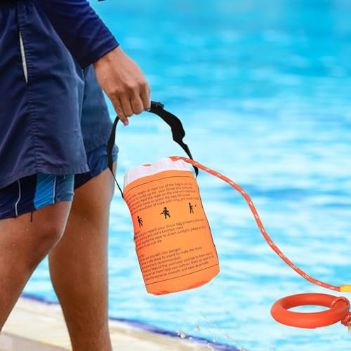 Cabo de rescate de agua reflectante contra corrientes en barcos y botes 3
