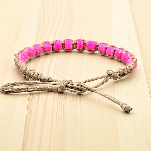 Image of BlueRica Hemp Anklet with Puka Shell Beads