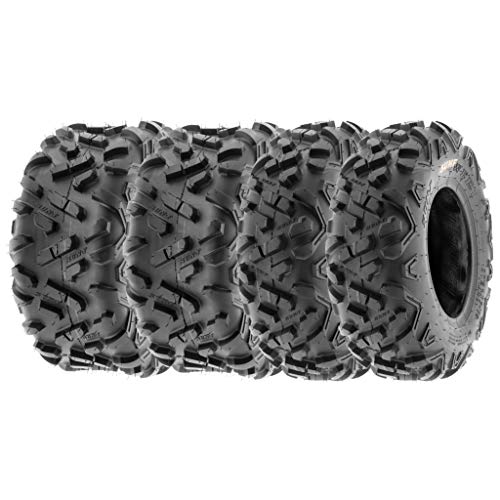 SunF 145/70-6 16x8-7 All Terrain Tires ATV UTV 6 PR POWER II A051 - BUNDLE