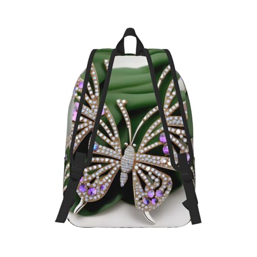 Mochila de senderismo con mariposas para excursiones de fin de semana 3