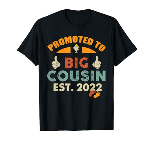 Promocionado a Big Cousin 2022 Vintage Camiseta