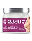 Anti-Cellulite Body Massage Treatment Gel With Natural Ingredients By Curveez | Skin Firming and Ton