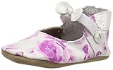 Robeez Girls' Disney Minnie Dots-K Crib Shoe, Cinderella Floral, 6-12 Months M US Infant