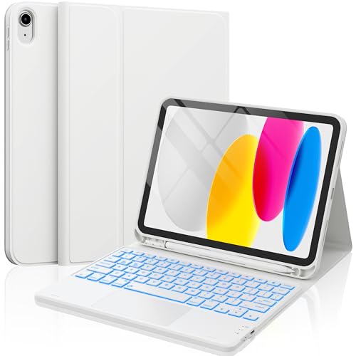 CHESONA Compatible for iPad 11th(A16)/10th Generation Case with Keyboard