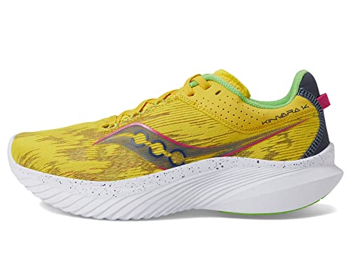 Image of Saucony Womens Kinvara 14 Running Sneakers Shoes - Black