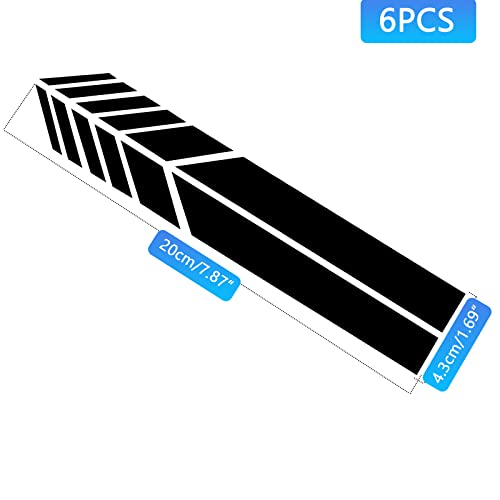 6 Paia Specchietto Retrovisore Adesivo per Auto
