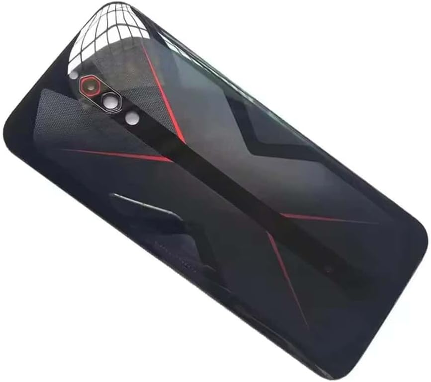 YOOOKOOO Compatible Rear Back Cover for ZTE Nubia Red Magic 5G – Battery Door Housing Replacement Part (RedBlue)