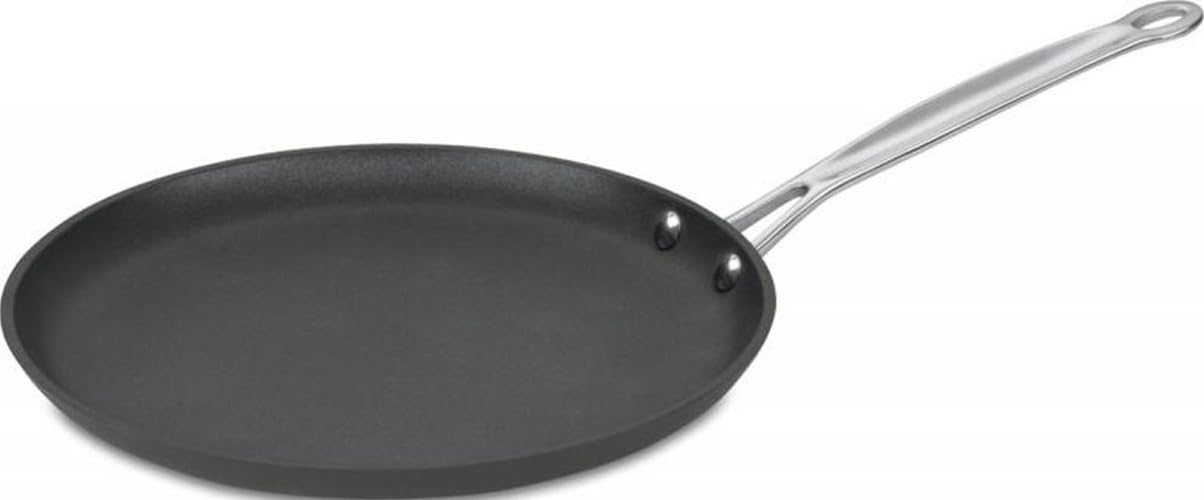 Cuisinart 623-24 Chef's Classic - Padella antiaderente in crêpe anodizzata, 22,5 cm