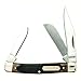 Old Timer 34OT Middleman 5.7in S.S. Traditional Folding Knife with 2.4in Clip Point Blade and Sawcut Handle for Outdoor, Hunting, Camping and EDC