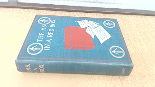 The MS. In A Red Box B000ULQD6E Book Cover