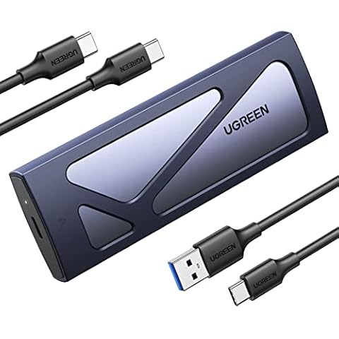 Carcasa SSD M2 NVMe UGREEN con UASP y USB C 3.2 Gen 2 Cover