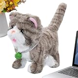 Interaction animale réaliste: Avec son déplacement évoquant une proie et ses stimulations sensorielles multiples, ce chat électronique sert de compagnon apaisant, offrant une expérience de jeu ou de relaxation réaliste à l'intérieur.