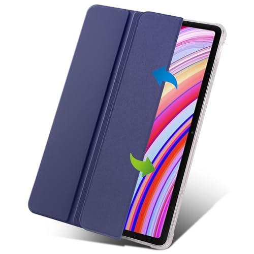 Coque Xiaomi Redmi Pad Pro 12,1 TPU transparent et rabat smart auto - 2