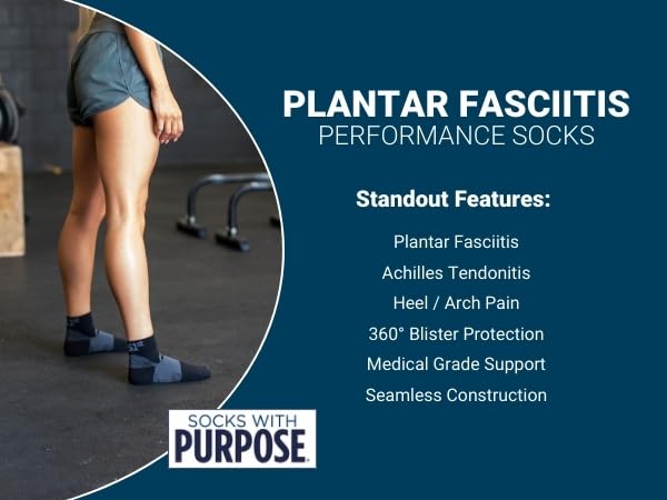 OS1st FS4 Plantar Fasciitis Socks for Plantar Fasciitis Relief, Arch Support & Foot Health in 4 Styles2