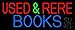 The Sign Store N105-14035 Used & Rare Books Neon Sign44; 13 x 3 x 32 in.