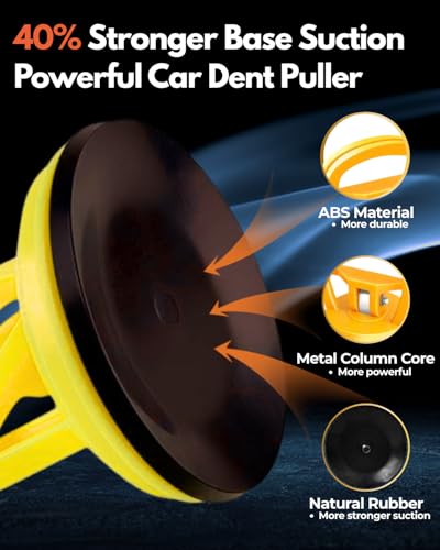 Image of Dent Puller, Dent Puller Dent Remover Tool and Dent Repair Kit Handle Lifter for Cars Body,Glass,Screen,Objects Moving