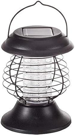 WWZYX Lámpara Solar para Matar Mosquitos al Aire Libre, Mosca de plagas al Aire Libre, luz para Mosquitos, lámpara Colgante para Insectos, Trampa eléctrica, Tienda de campaña