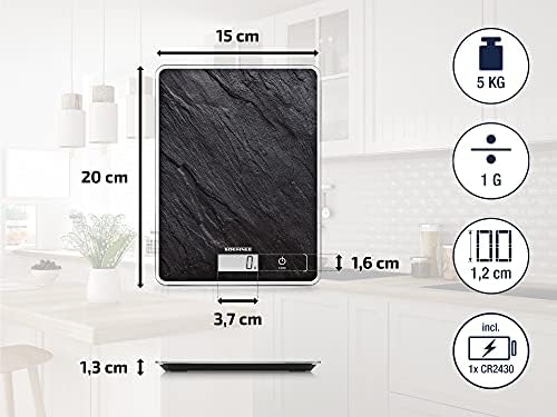 Waga kuchenna cyfrowa Soehnle Page Compact 300 Slate