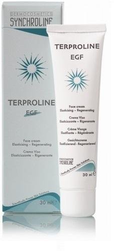 SYNCHROLINE TERPROLINE EGF ANTI-AGEING & ELASTICITY FACE CREAM 30ML Good Quality for Everyone Fast Shipping Ship Worldwide by Anti Aging Company