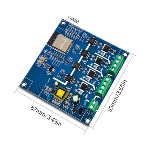 Triac BT137S module 4 canaux commutation WiFi interrupteur domotique - 3