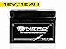 Produktbild Nitro Motors Blei Gel Akku 12V 12Ah 6-DZM-12 Elektro Quad Eco Atv