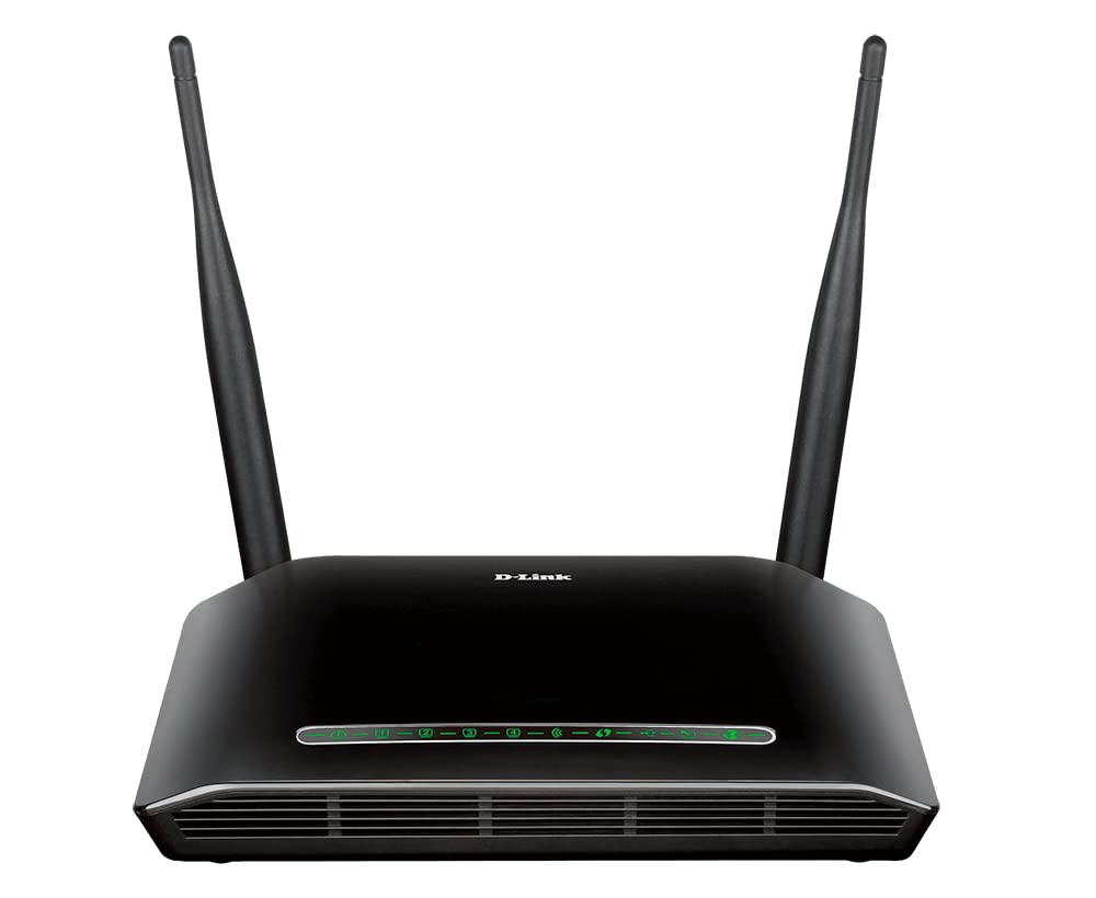D-Link DSL-2750U Wireless N 300 ADSL2 + Router