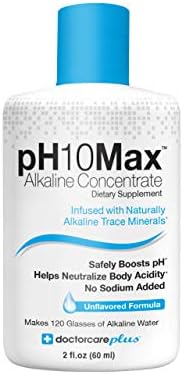 DoctorCare Plus pH Alkaline Water Drops, Unflavored, 2 Fl Oz