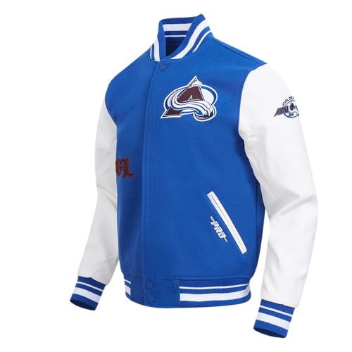 Image of Pro Standard Mens NHL Old English Varsity Jacket