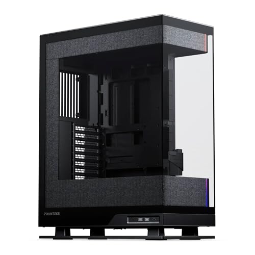 PHANTEKS Evolv X2 Matrix PC-Gehäuse Schwarz | E-ATX Midi-Tower mit 900-LED-Matrix, Tempered Glass & Back-Connect