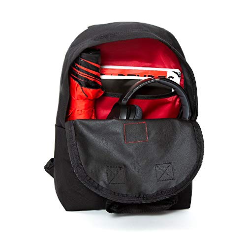 Manhattan Portage Midnight Governer Backpack Durable Medium Capacity Bag For Everyday Carry With Simple Exterior2