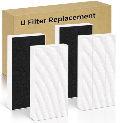 Image of 4 Pack U Filter Replacement for Honeywell HHT270, HHT290 Air purifier