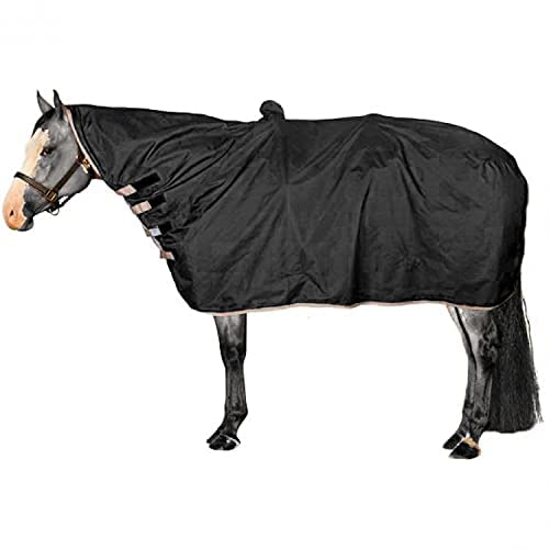 Showman Waterproof & Breathable Contoured Horse Show Rain Cover Sheet (Large (75