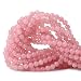 CHEAVIAN 60PCS 6mm Natural Rose Quartz Gemstone Round Loose Bead Pink Crystal for Jewelry Making 1 Strand 15"