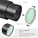Alstar Telescope Photo Adapter, Telescope Adapter Eyepiece Extension Tube Optical Length 50mm Optical Length, Metal Telescope Accessories Compatible with 2 Inches Eyepiece for Astronomical Telescopes