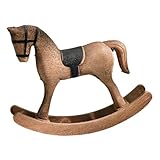 Artisanat du bois : fabriquée à partir de bois de haute qualité, la figurine apporte une construction robuste et avec une finition lisse qui met en valeur les grains de bois naturels, garantissant qu'elle reste un objet de décoration précieux pendant des années
