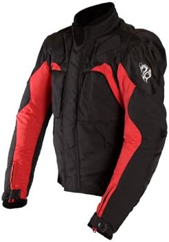 Dragon RiderFlight Textile Motorcycle Jacket - Black-Red - X-Large