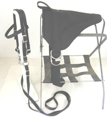 Party Ponies Miniature Horse/SM Pony Bareback PAD Set - Black
