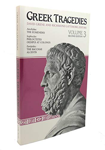 Cover of Greek Tragedies, Volume 3 (Volume 3)