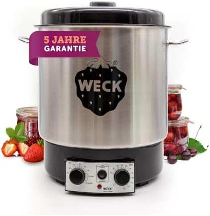 e521055 Weck Sterilizer for Canning with Clock