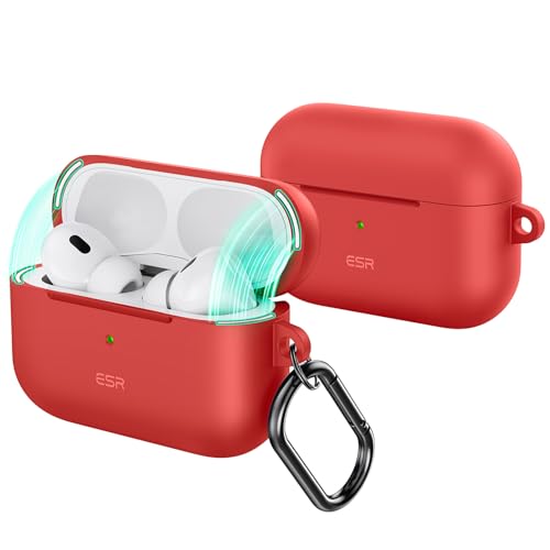 ESR AirPods Pro2 P[Xi2023/2022/2019jAirPods Pro P[XiUSB-C/LightningP[ujΉ }OlbgW JritSیJo[ CloudV[Y bh