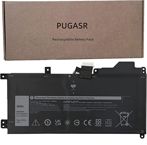 PUGASR 1FKCC Laptop Batteria Compatible with Dell