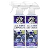 Chemical Guys Total Interior Cleaner & Protectant - 2 Pack (16 oz Each) All-in-One Car Interior Cleaner for Dash, Seats, Carpet, Glass, Vinyl, Leather, and Plastic - Galactic Scent