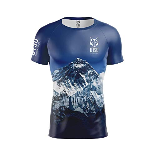 T-shirt OTSO Think Sport maillot athlétique respirant de sport masculin