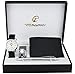 Geschenkset Herrenuhr - Brieftasche - Multifunktionswerkzeug mit LED Lampe - Stift