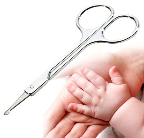 BABY SCISSORS BabyOno Baby Manicure Child Nail Safety Scissors 066