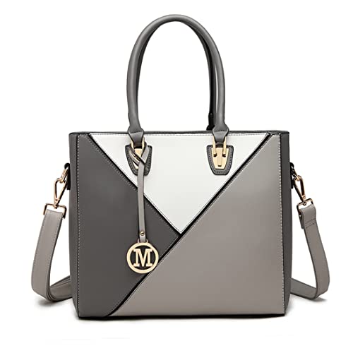 Miss Lulu Borsa Tote Donna Elegante, Borsa Tracolla Donna Grande, Borse a Mano Spalla Con Tracolla...