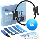 Photo Gallery keystone peak kit pilates – pilates essential kit con cerchio da 14", mini palla, 4 fasce elastiche, poster & borsa – set allenamento completo per tonificare e rafforzare a casa o in viaggio Photo Gallery keystone peak kit pilates – pilates essential kit con cerchio da 14", mini palla, 4 fasce elastiche, poster & borsa – set allenamento completo per tonificare e rafforzare a casa o in viaggio