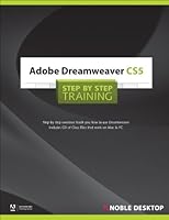 Adobe Dreamweaver CS5 Step by Step Training 1934624594 Book Cover