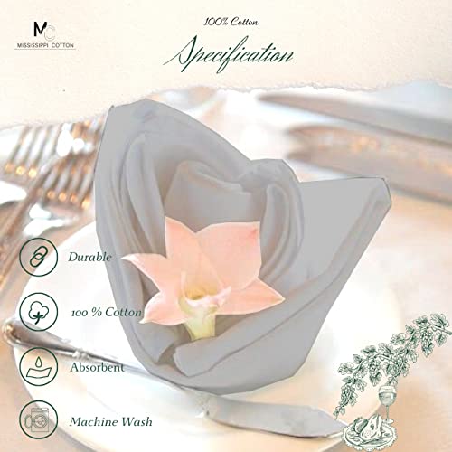 Set de 24 Servilletas de Tela 14 x 14 pulgadas miniatura 5