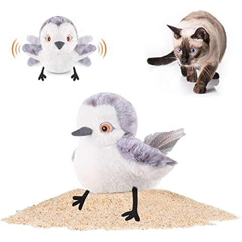 Potaroma Rechargeable Flapping Bird Sandpiper Cat Toy Cover